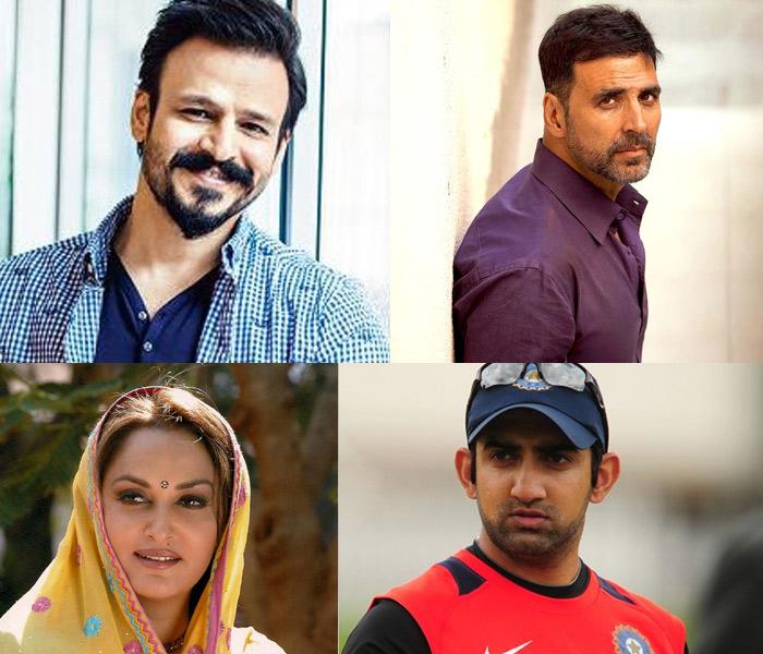 Ghambir, Akshay Kumar, vivek Oberoi are Real Heroes