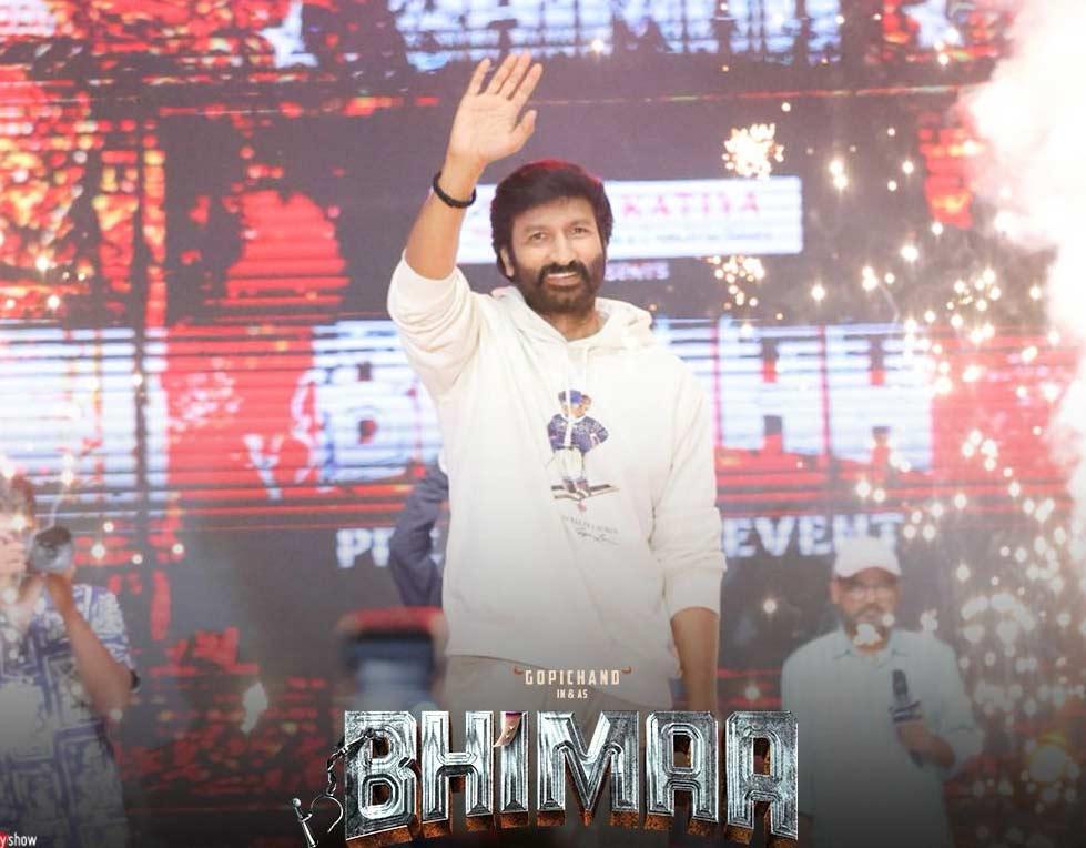 Gopichand Bhimaa should hit with the movie
