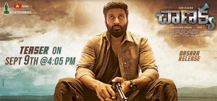 Gopichand Chanakya Shooting completed