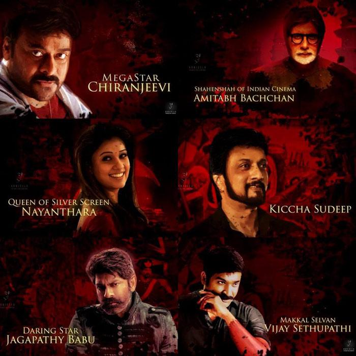 Great Celebrities In Sye Raa Narasimha Reddy