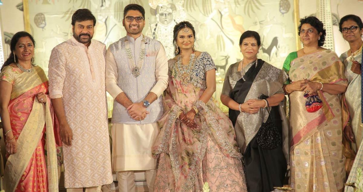Gunasekhar daughter Neelima Wedding reception 