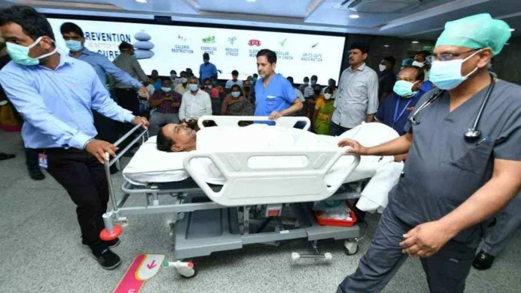 Has any YSRCP leader visited KCR?