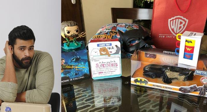 HBO sends official merchandise to dashing actor Varun Tej