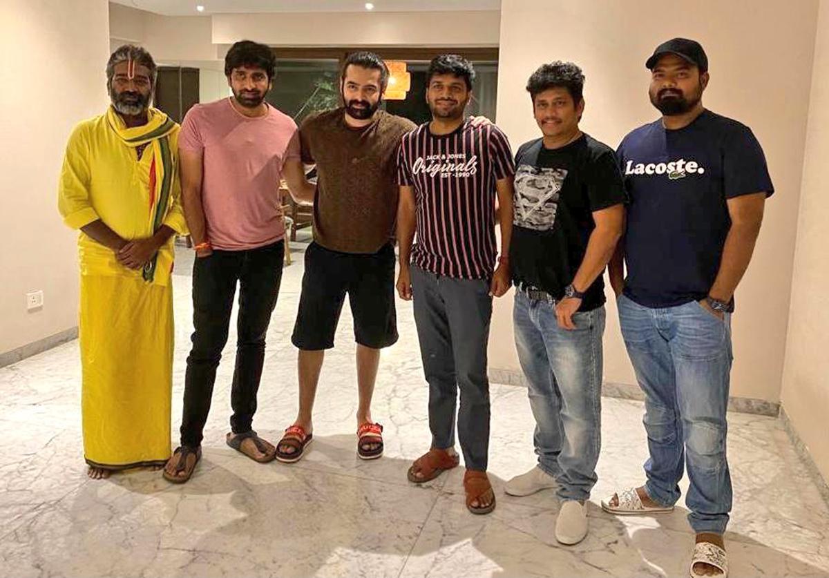 Hero Ram met with sensational directors 