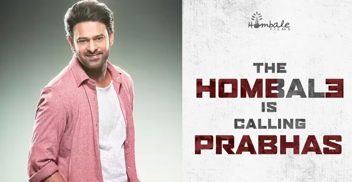 Hombale Films and Prabhas Sign Landmark Multi-Film Pact