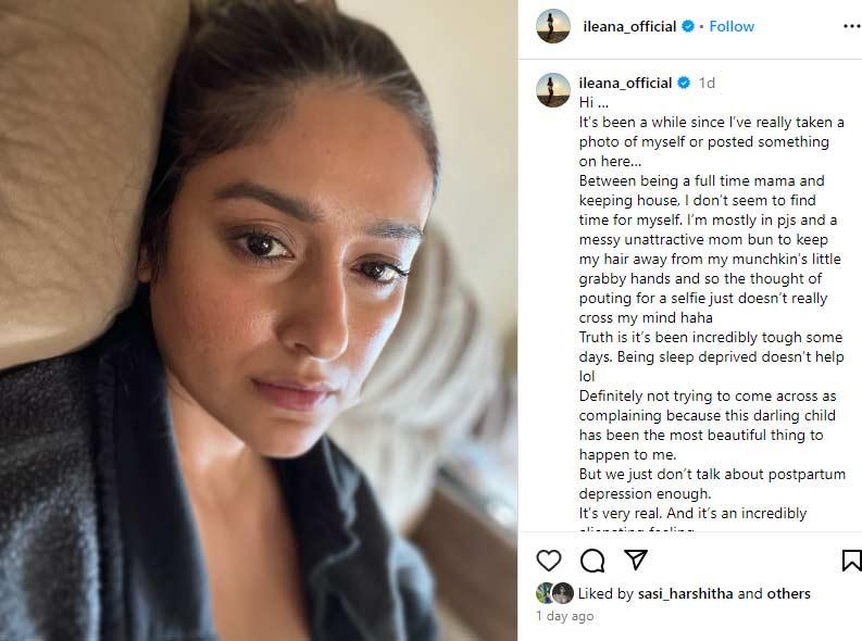 Ileana latest insta post goes viral
