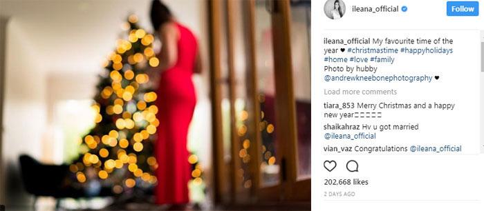 Ileana triggers marriage rumours