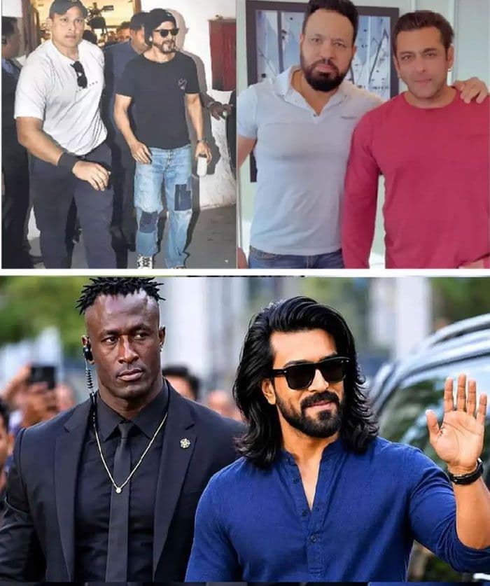 Stars And their Bodyguards