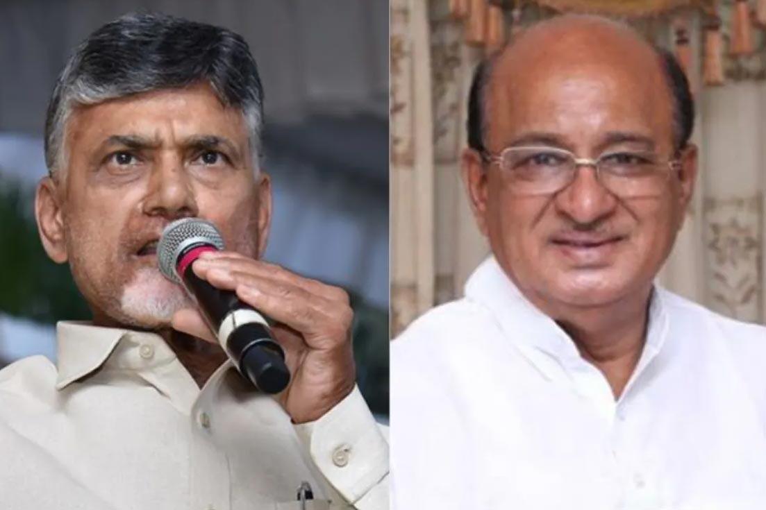 Interesting Chandrababu - Gorantla meeting