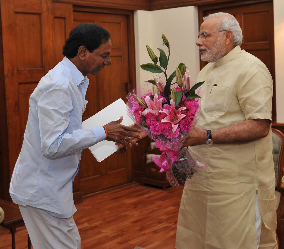 Is that why KCR visited Delhi?