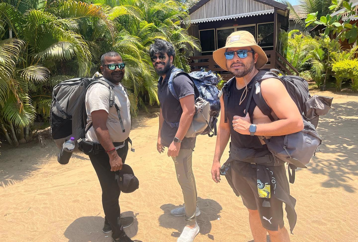 Jabardasth comedians chilling in Goa