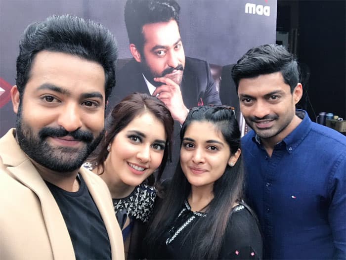 Jai Lava Kusa Team Promotes Their Film in Bigg Boss House