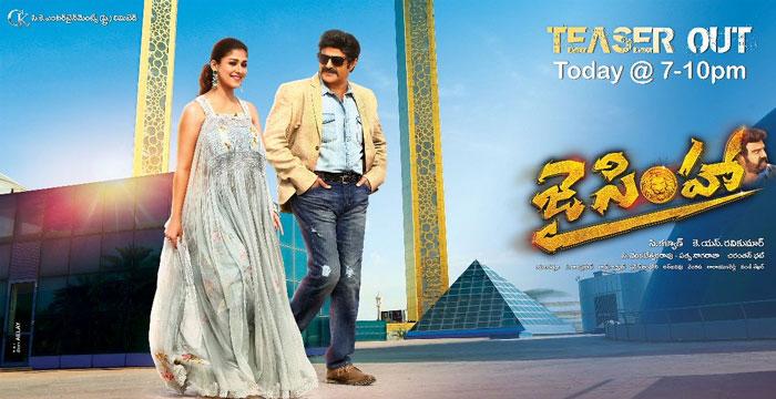 Jai Simha Teaser Report