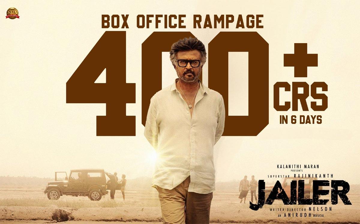 Jailer Crosses 400 Crs 