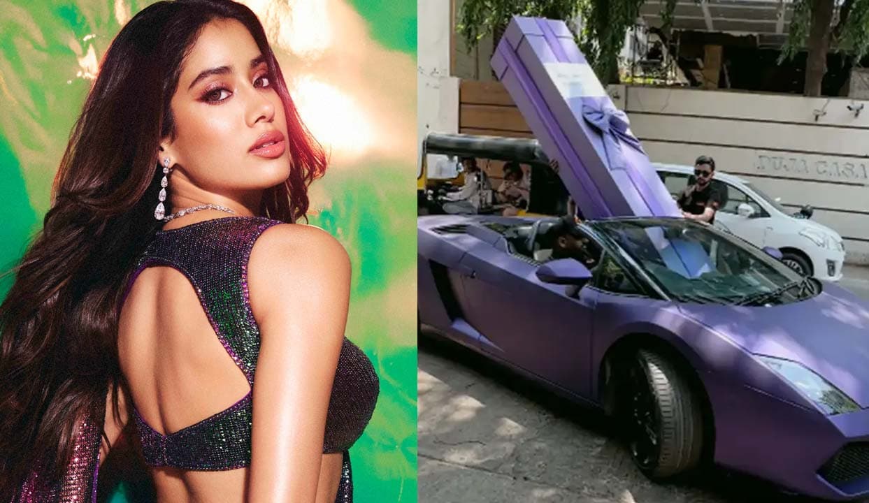 Janhvi gets an eye-popping gift from a Businessman