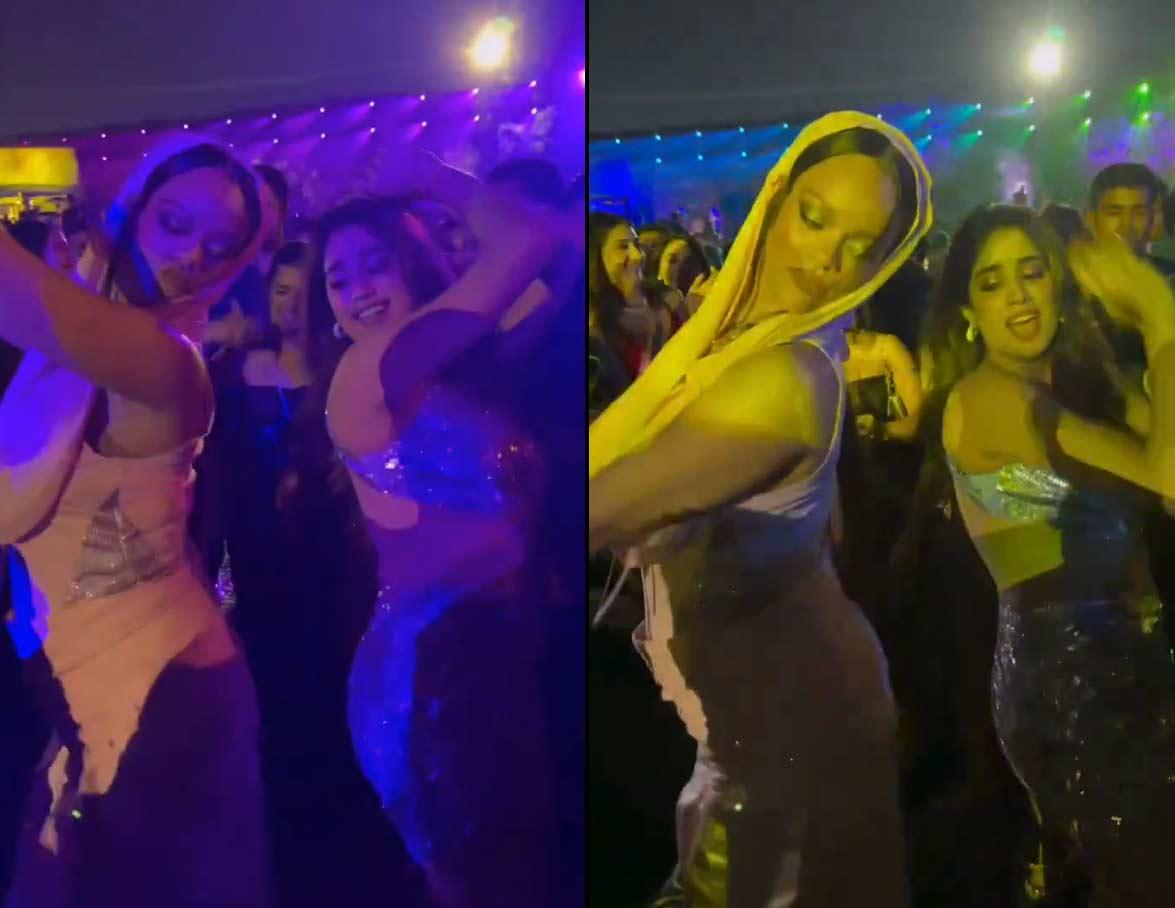 Janhvi Kapoor & Rihanna Dance to Zingaat 