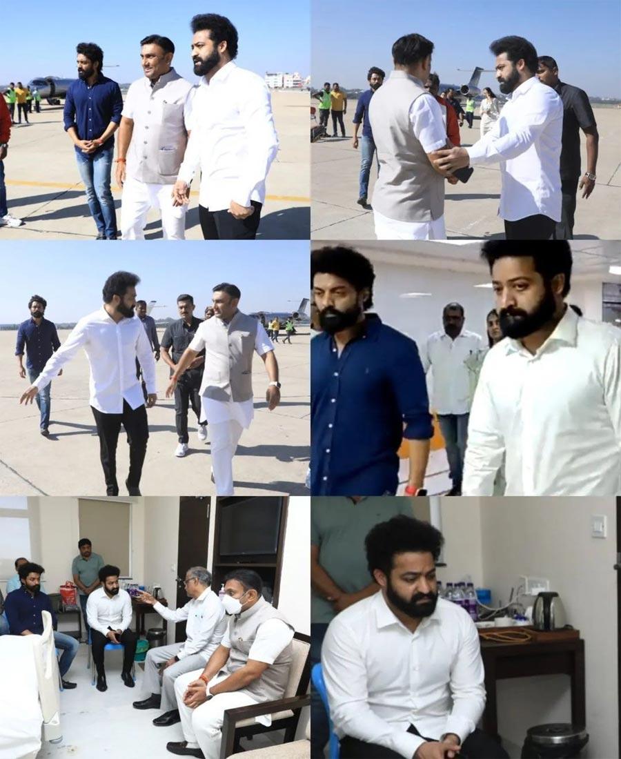 Jr NTR About Taraka Ratna Health