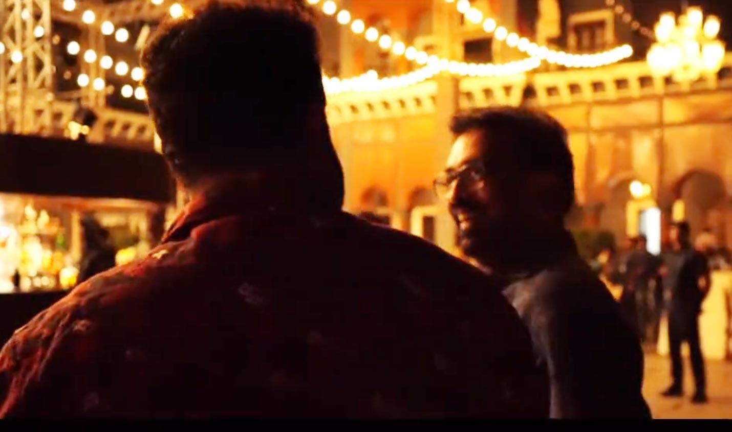 Jr NTR from the sets of NTR30 
