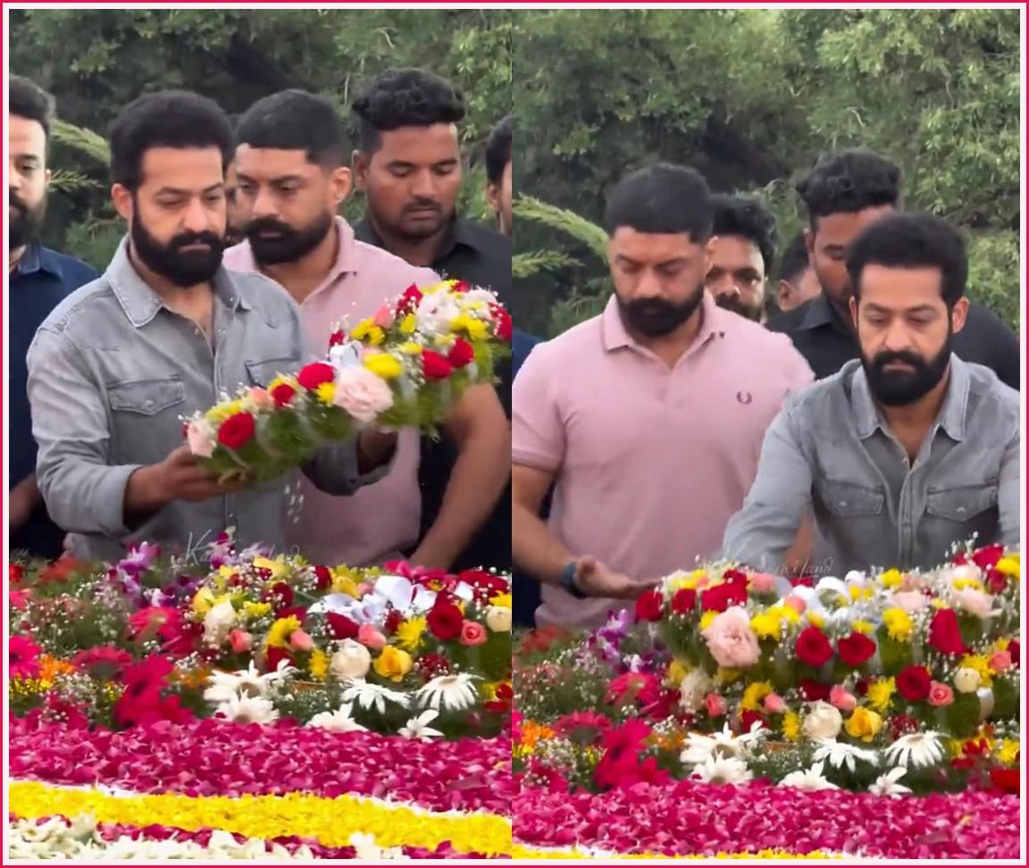 Jr NTR, Kalyan Ram pay tribute to NTR
