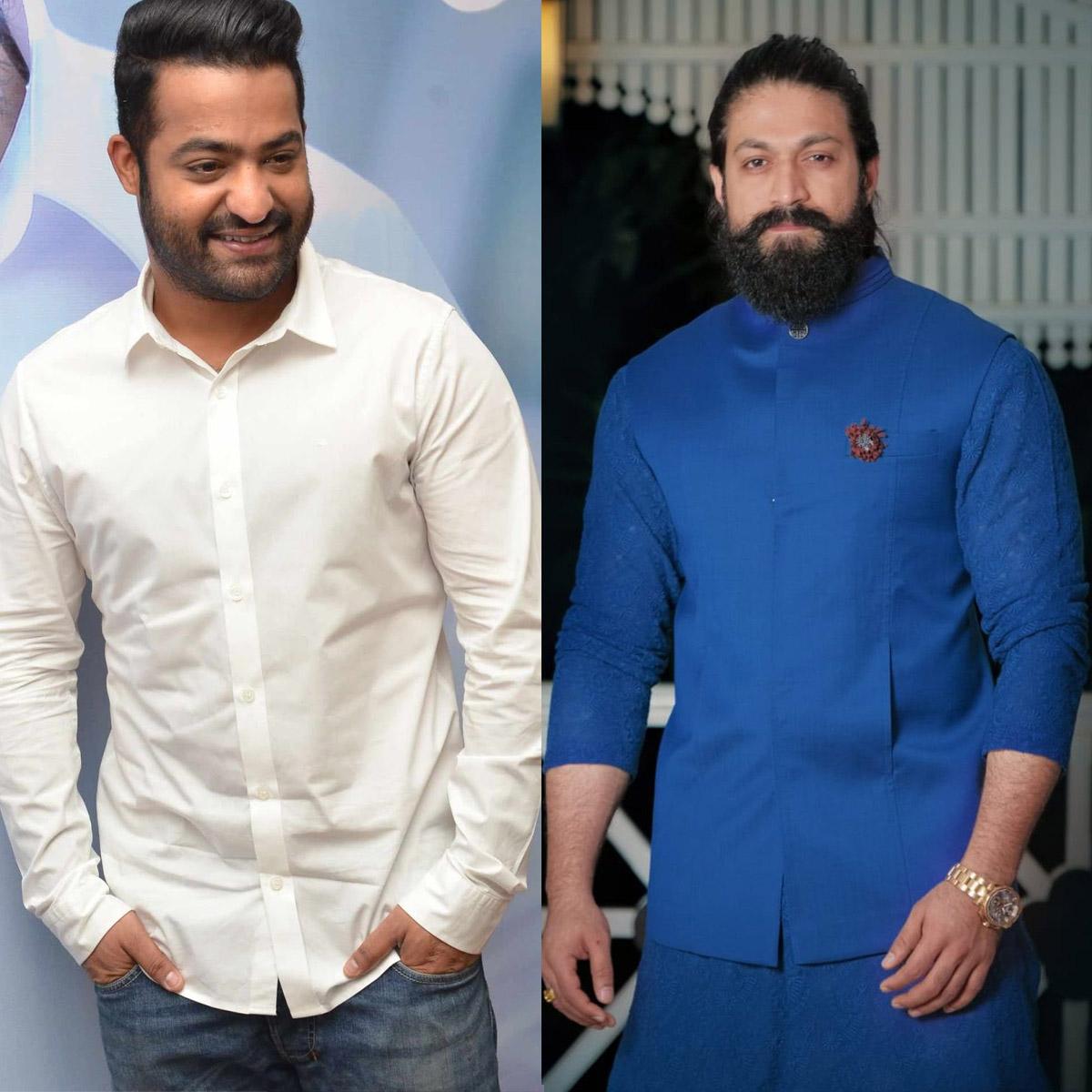 Jr NTR like that.. Yash like this