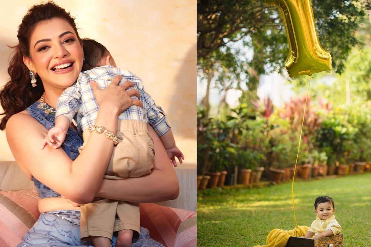 Kajal celebrates son 1st birthday
