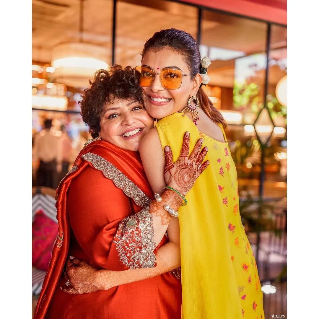 Kajal mother is taking care of all the affairs of the film