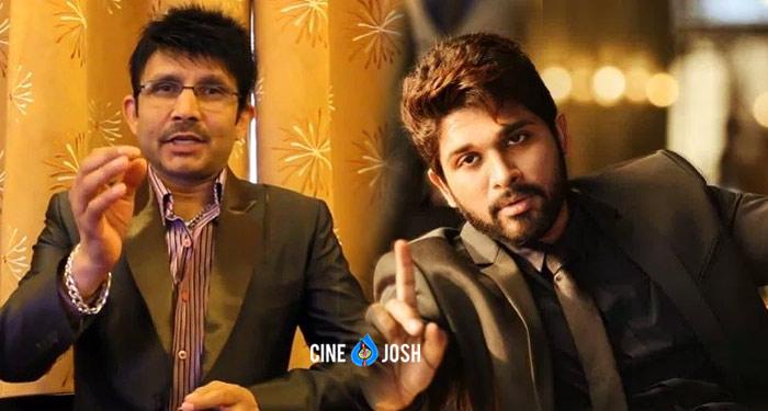 Kamal Rashid Khan Comments on Allu Arjun
