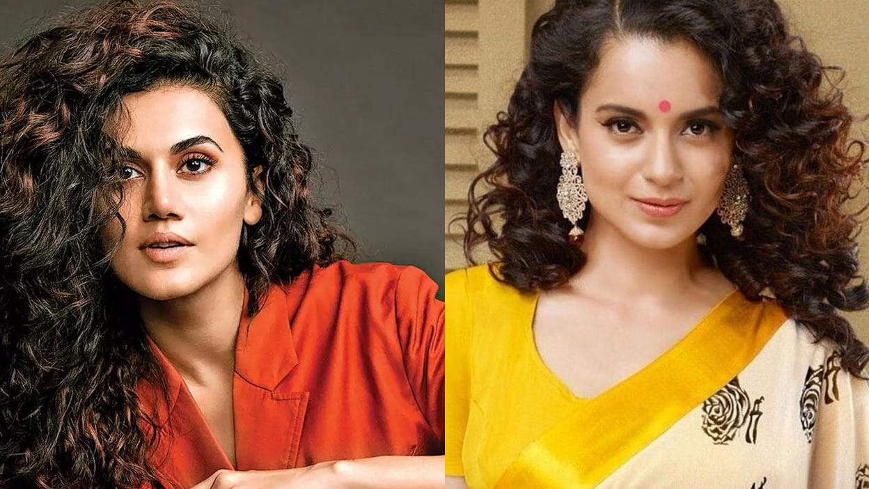 Kangana sensational comments on Taapsee pannu