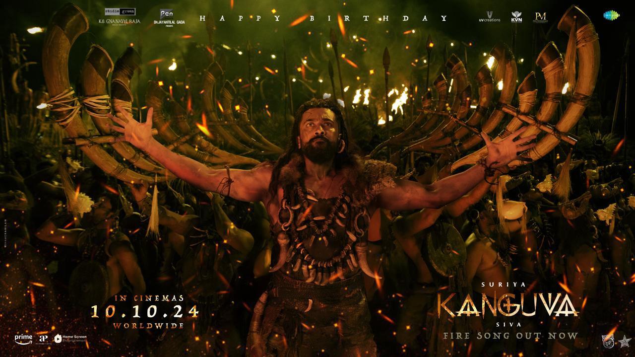 Kanguva first single Fire Song released