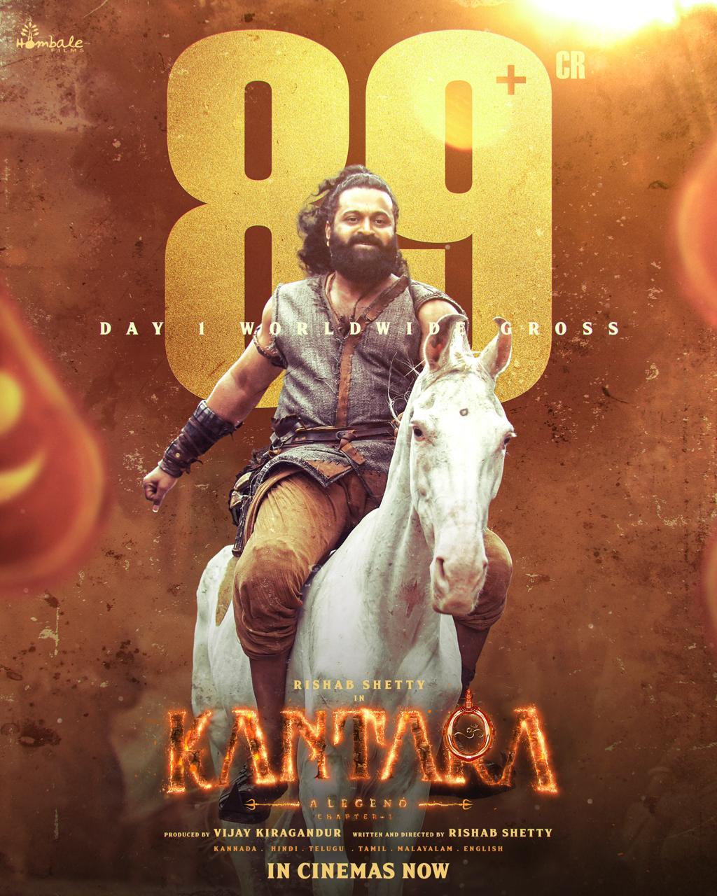 Kantara Chapter 1 Day 1 collections