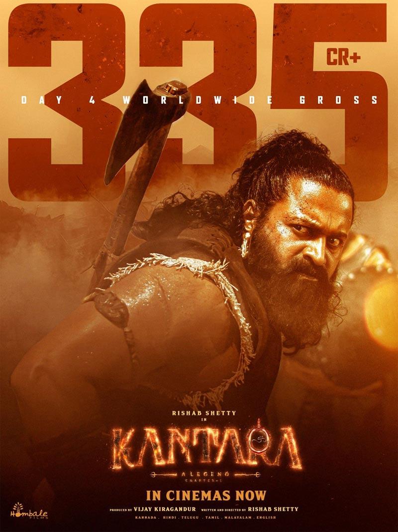  Kantara Chapter 1 first weekend collections 