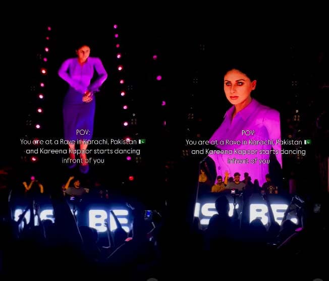 Kareena Kapoor AI Avatar at a rave party