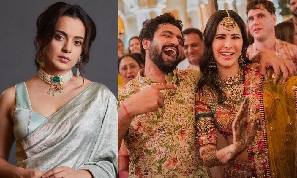 Katrina and Vicky sent a gift to Kangana Ranaut