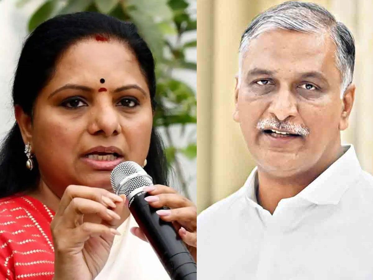 Kavitha sensational comments on Harish Rao
