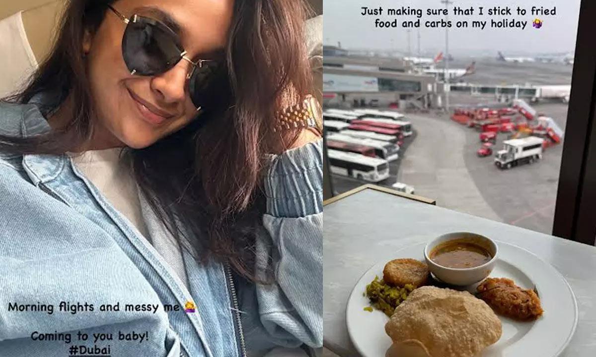Keerthy Suresh Kicks Off Dubai Vacation With Luxe Vibes
