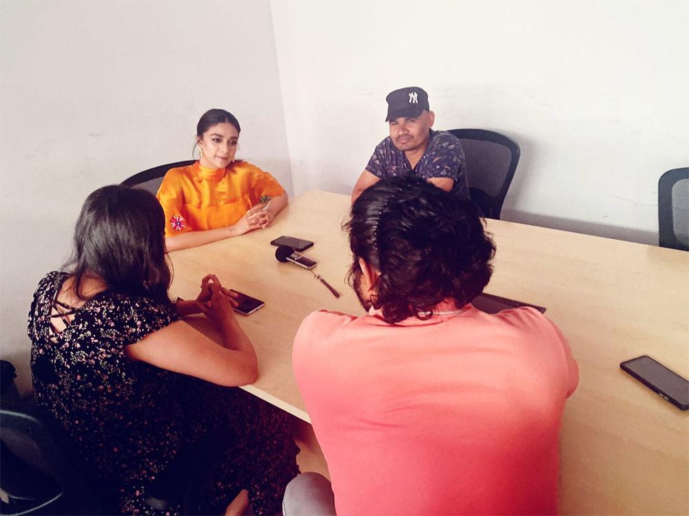 Keerthy Suresh kickstarts promotions for Sarkaru Vaari Paata