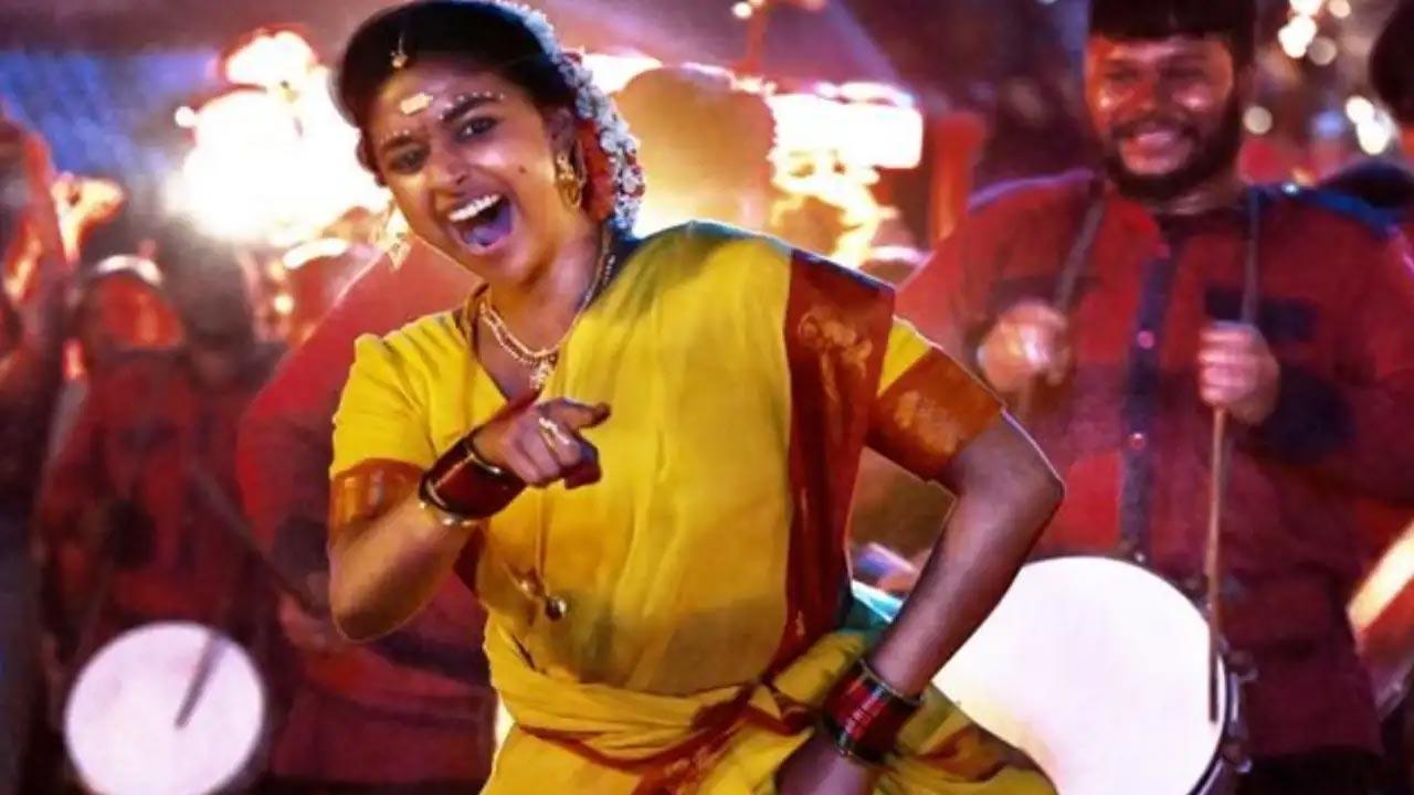  Keerthy Suresh range changes with the blow