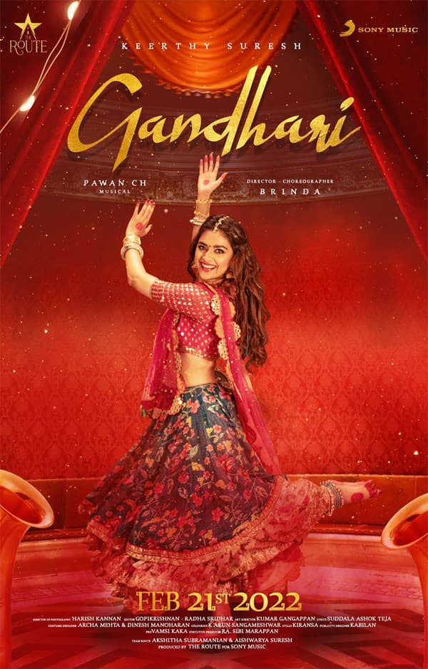 Keerthy Suresh rocking music video Out tomorrow