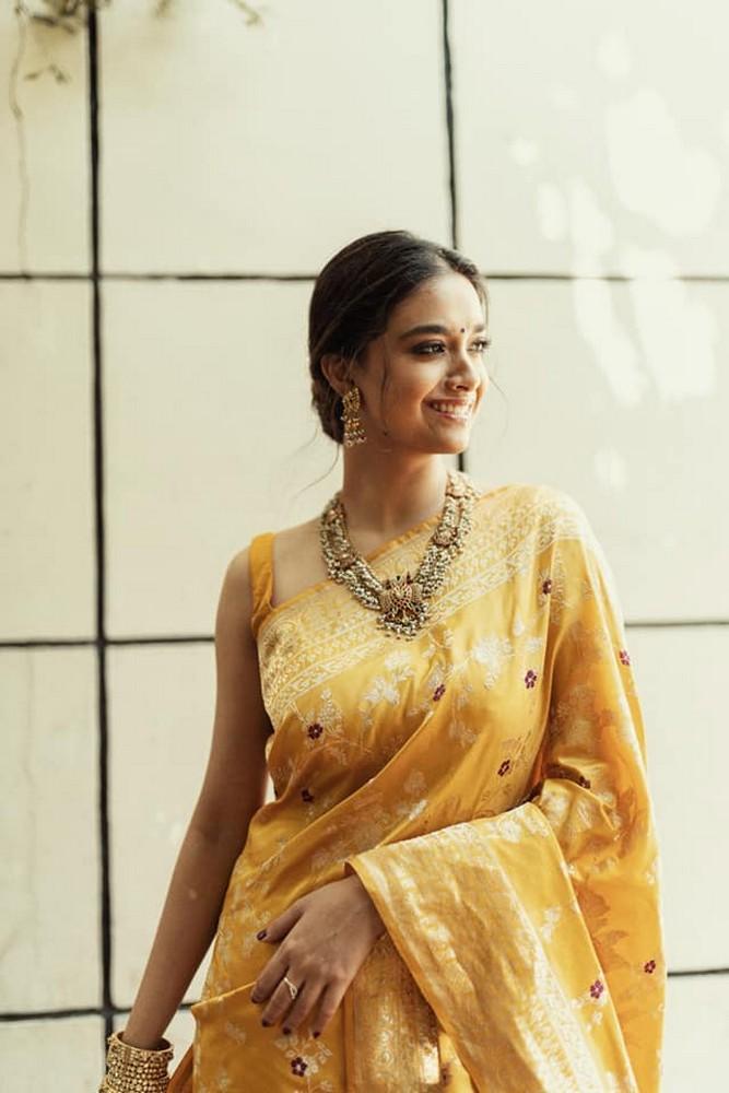 Keerthy Suresh Vintage Look 