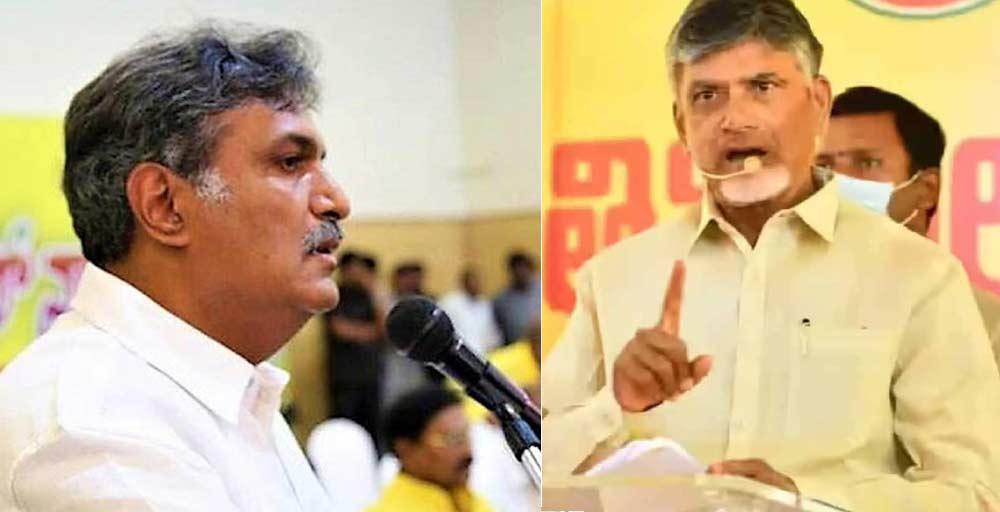Kesineni vs Chandrababu