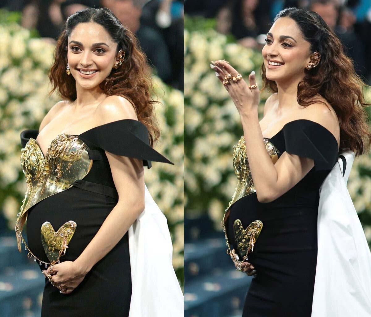 Kiara Advani shines with her baby bump