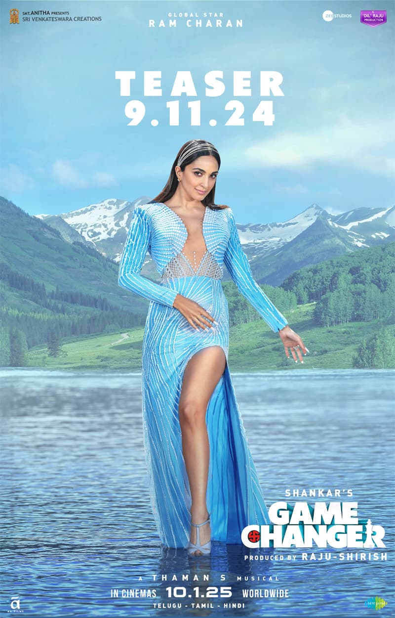 Kiara Advani Sizzles in Game Changer New Poster
