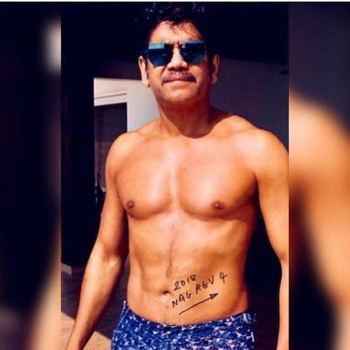 King Nagarjuna Six Pack Look Viral In Social Media