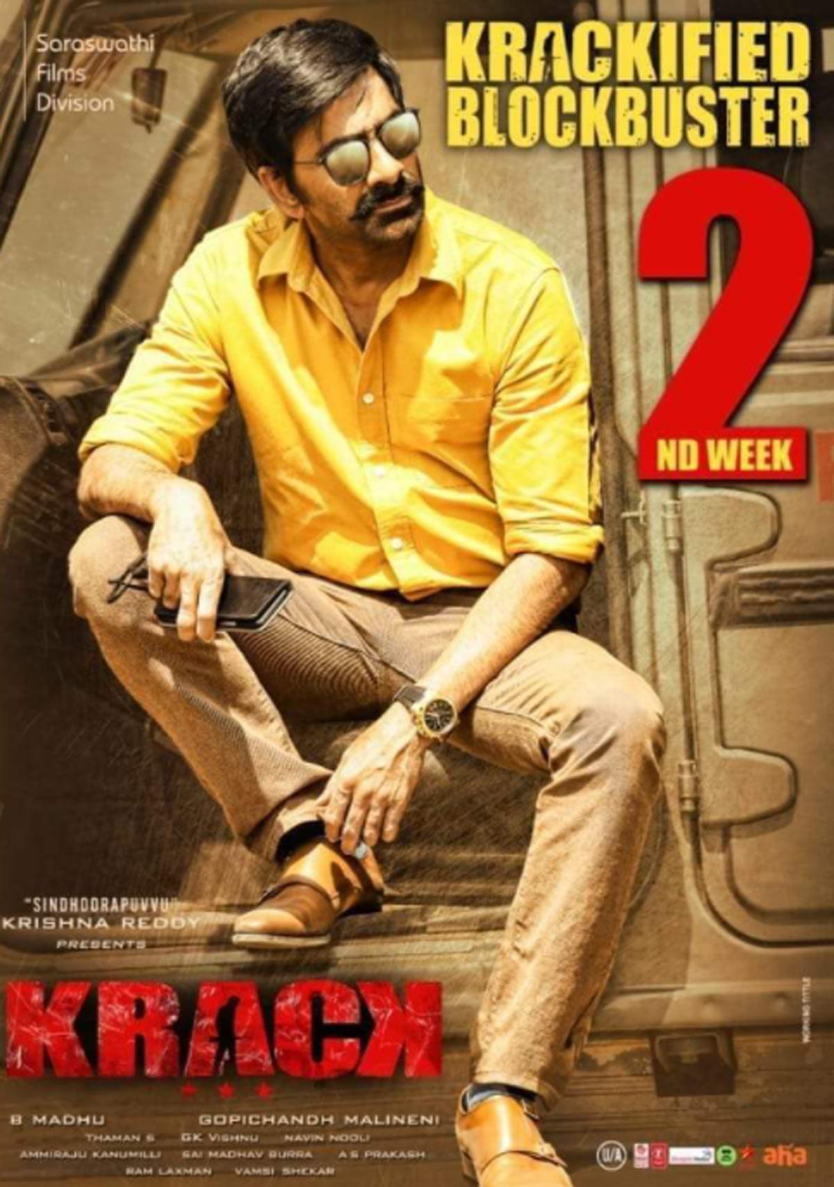 Krack movie 9days World wide collections