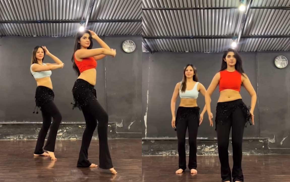 Krithi Shetty belly dance viral