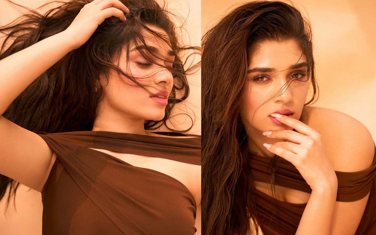 Krithi Shetty glamour look viral