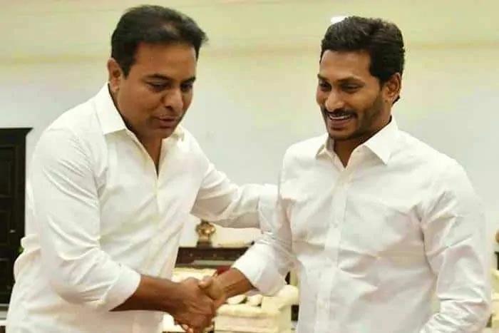 KTR is saying what Jagan said!!