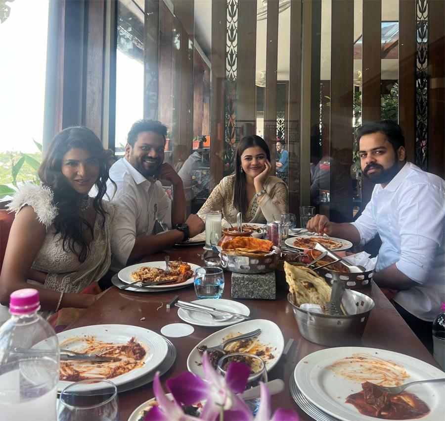 Lakshmi Manchu Ties Rakhi To Manchu Manoj