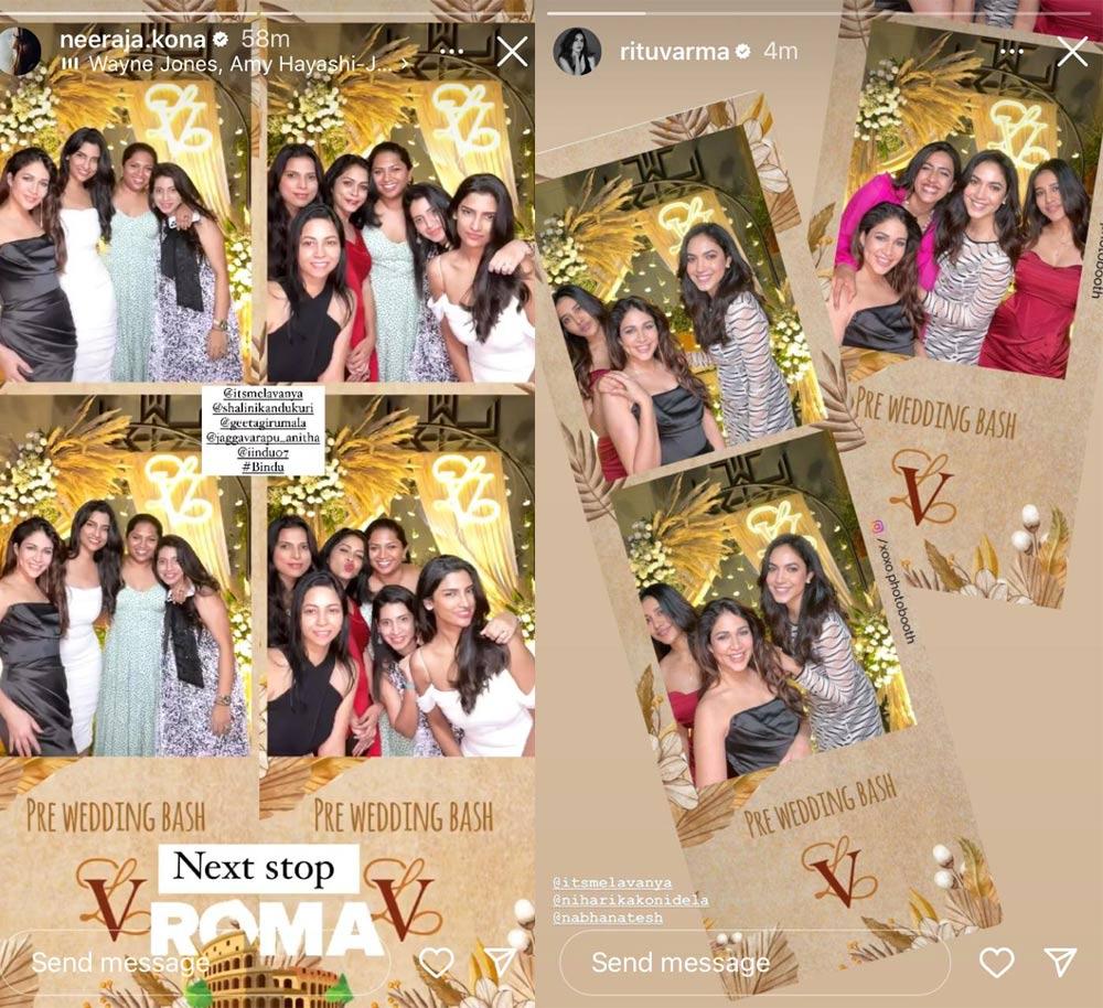 Lavanya Tripathi and her friends have girls party