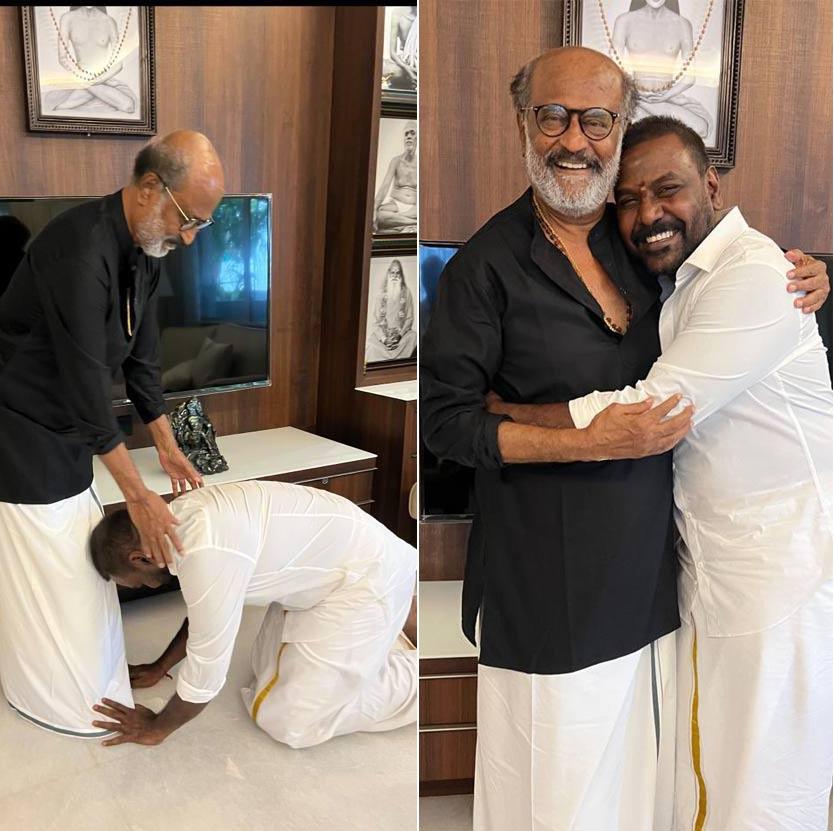 Lawrence seeks Rajini blessings